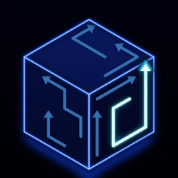 Значок Arrow Fold 3D